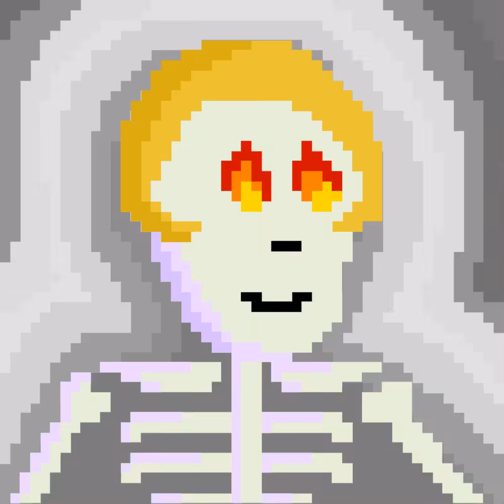 PIXEL SKULLETTI 1 #145