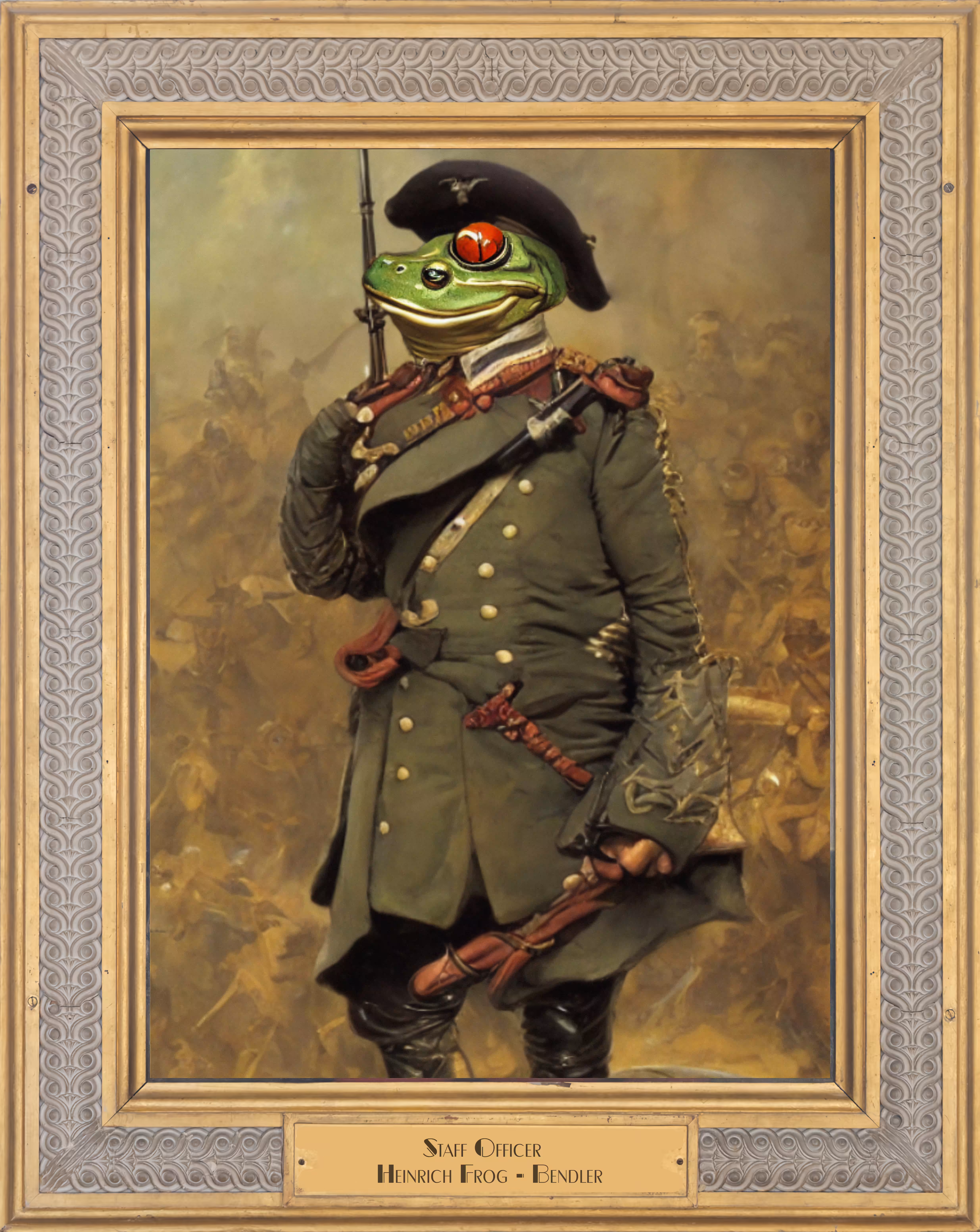 Freaks of War IV - Staff Officer Heinrich Frog - Bendler