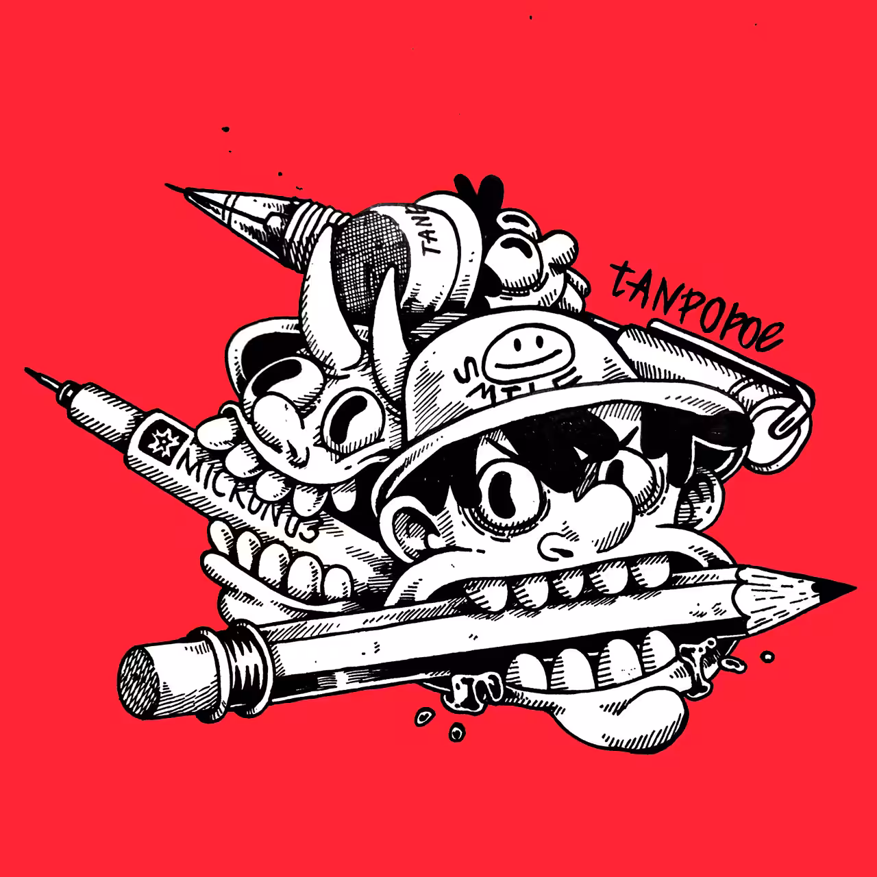 tanpopoe samurai pencil