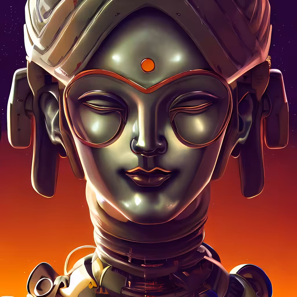 Buddha Futuristic: The Bodhisatta image: 8