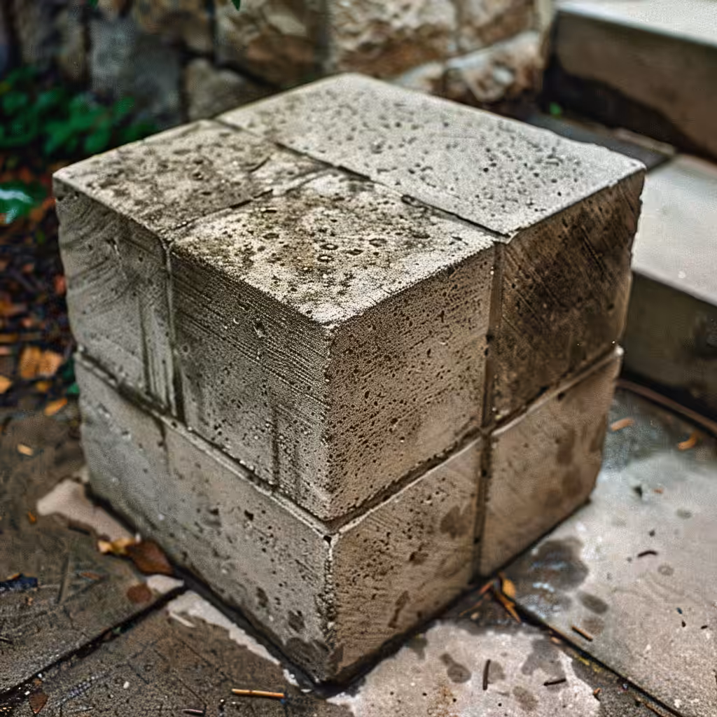 Max Osiris concrete cinder block
