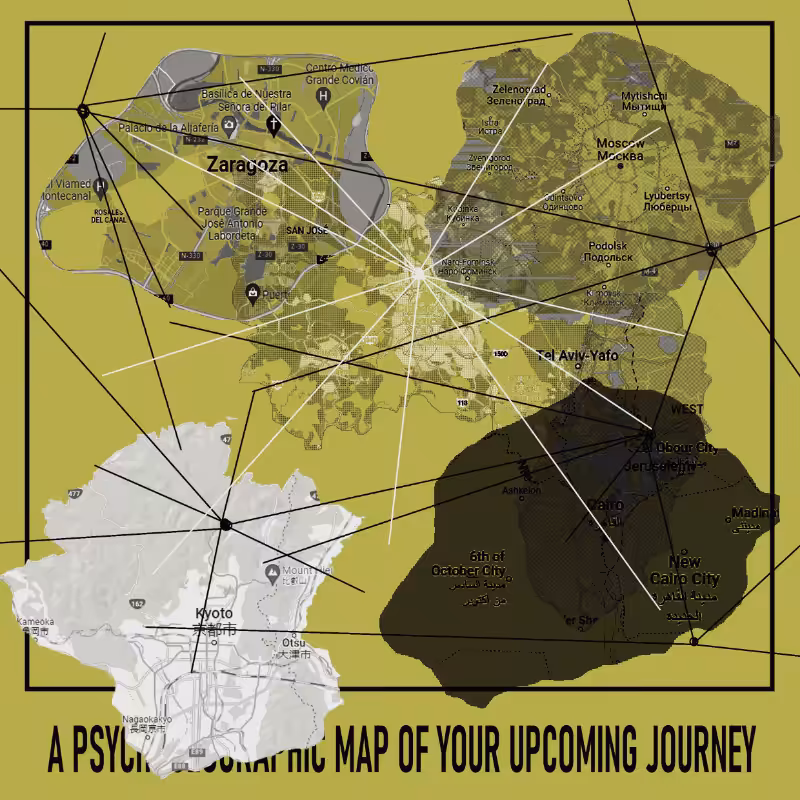 PSYCHOGEOGRAPHIC MAP  #3