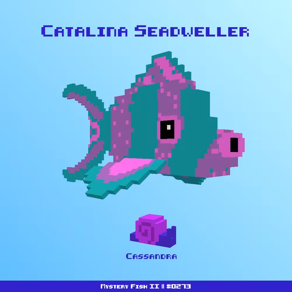 Catalina Seadweller :: Mystery Fish 0273/1000