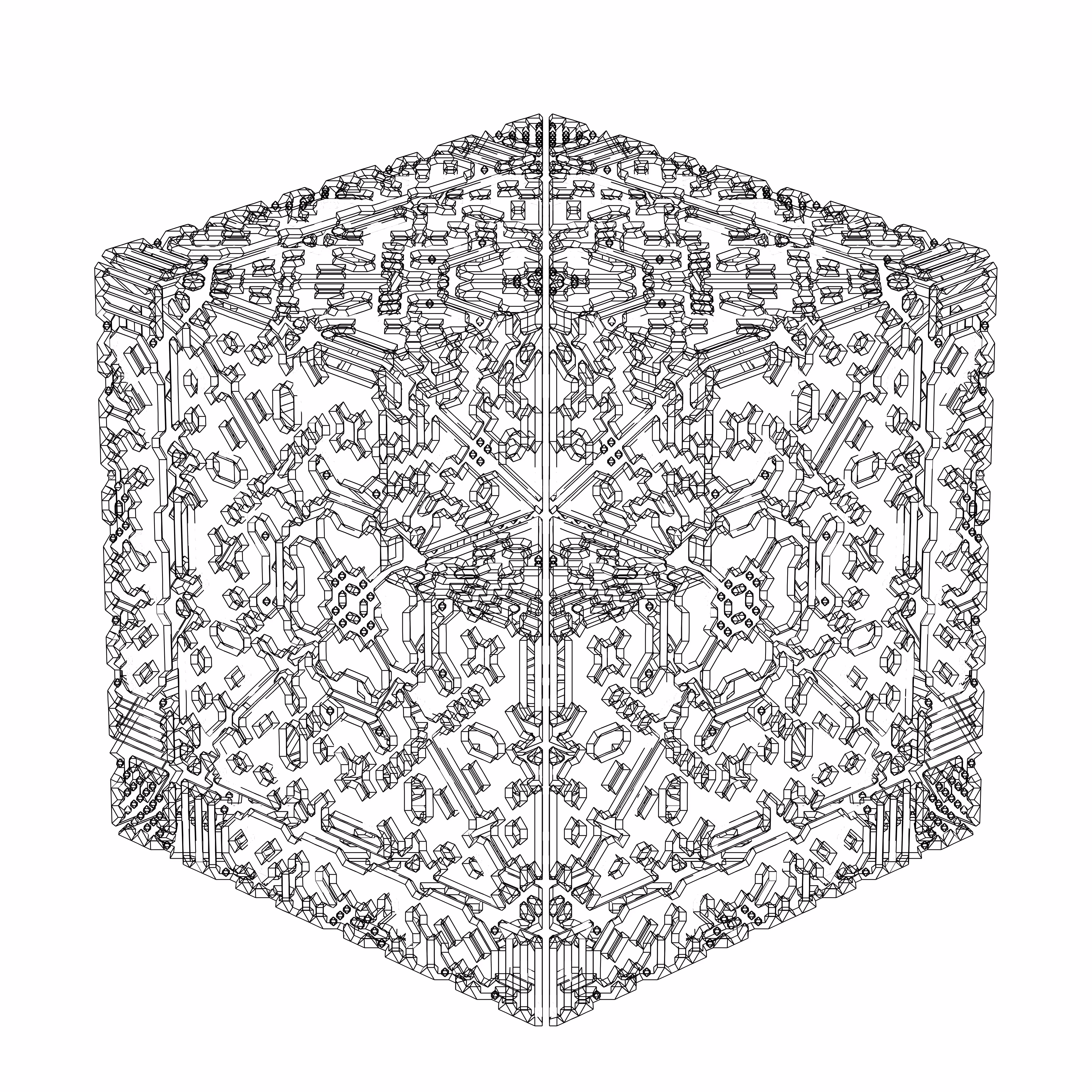 LL21 Alien Art Cube #392
