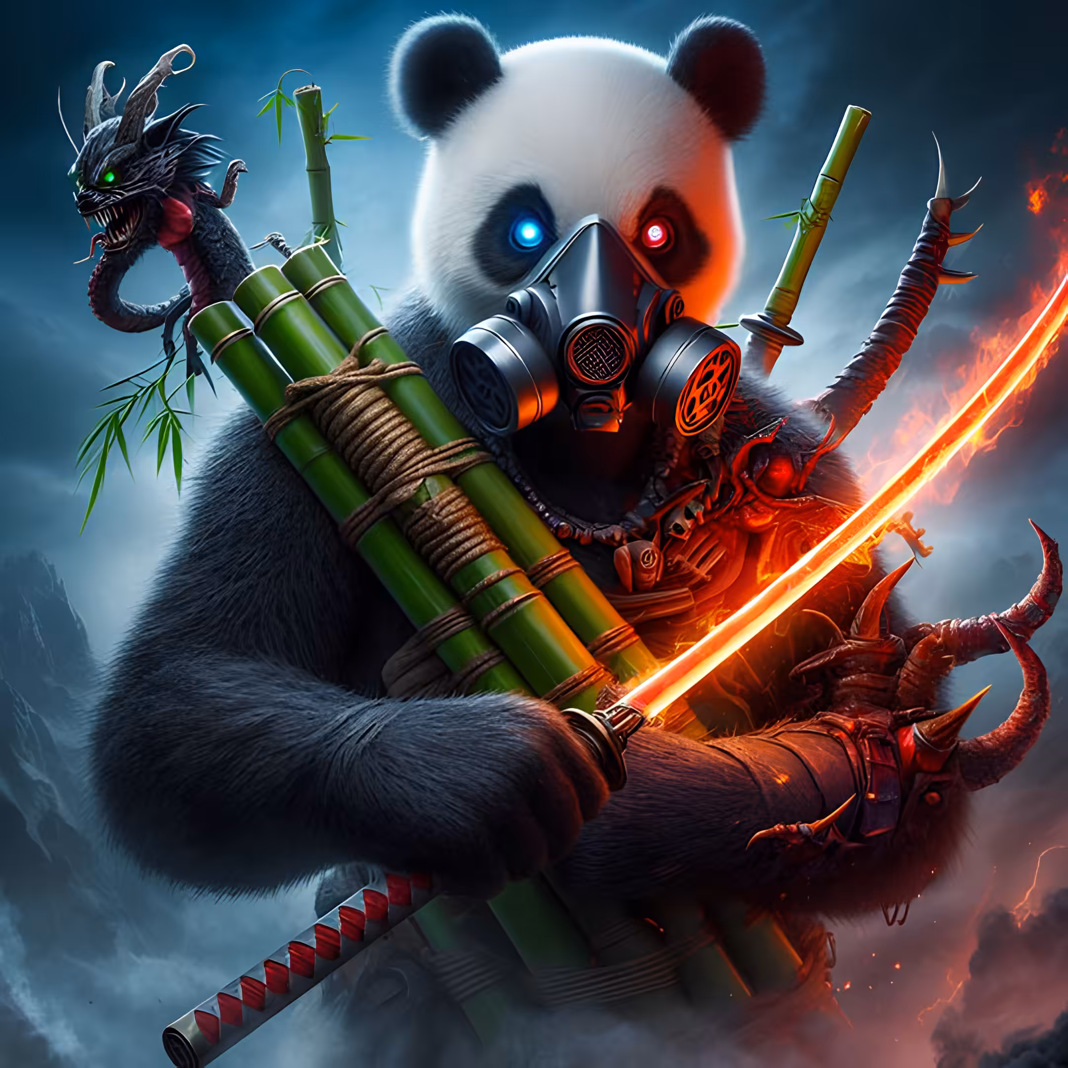 Dystopian Fire Panda 