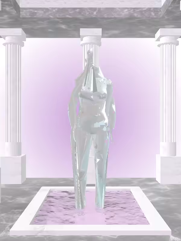 HeavenComputer: The Jumping Chronos Chrome Woman #6224