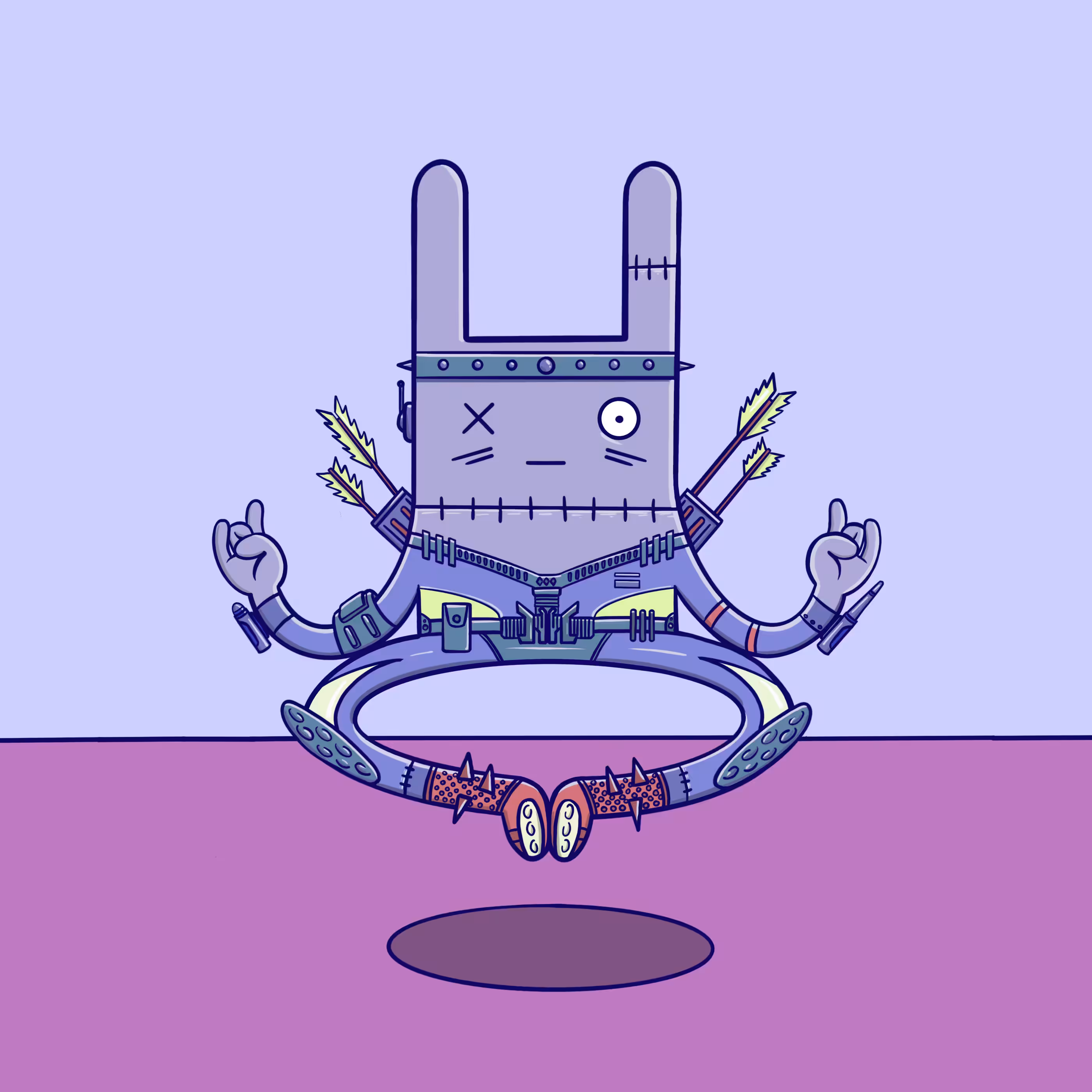 Meditation Rabbit #13