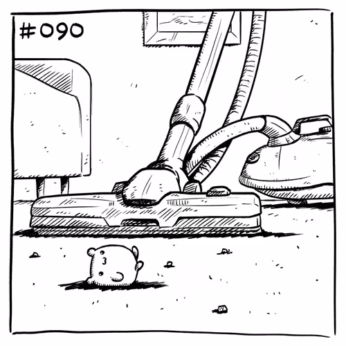 Suicidal Hamster #090 - Vacuum Cleaner