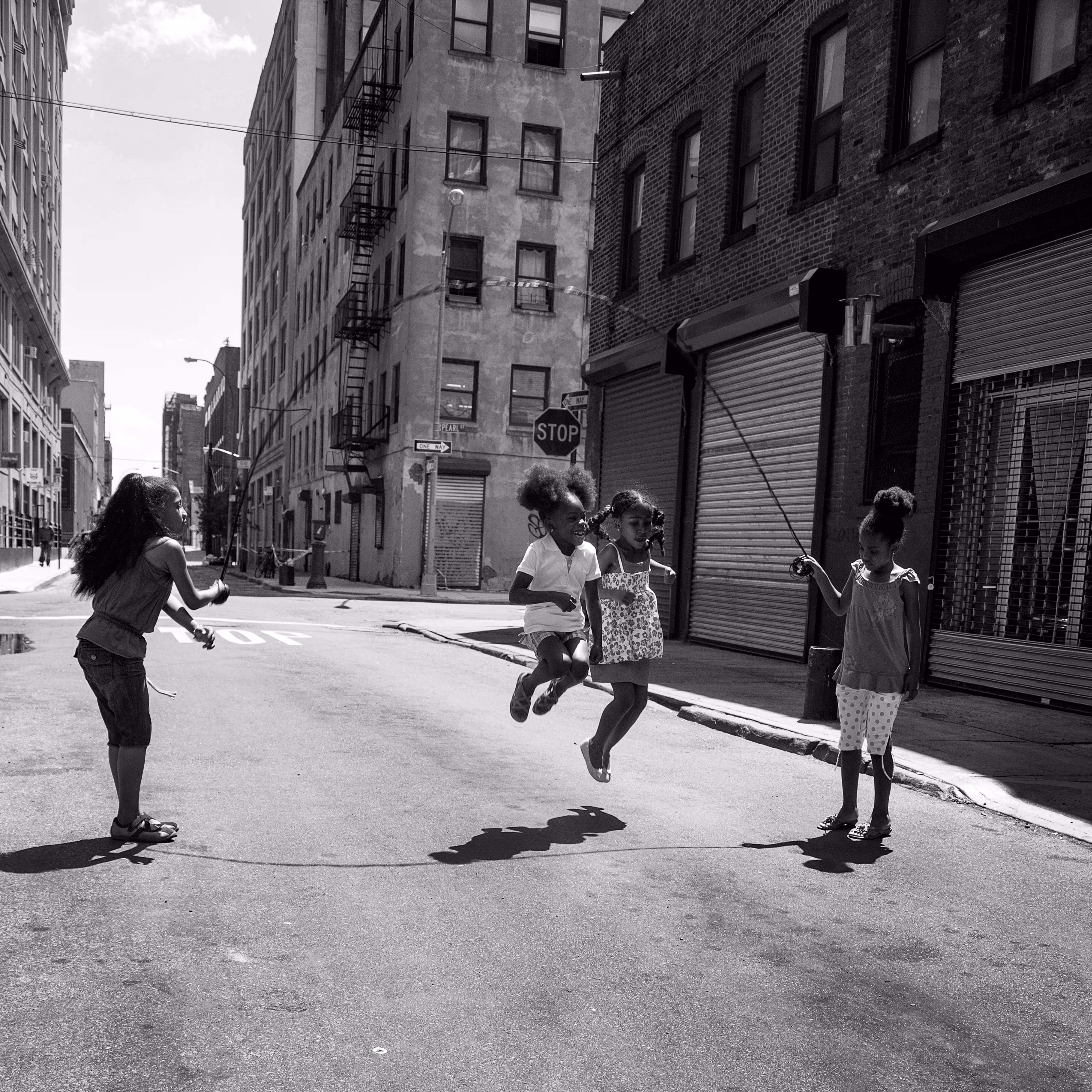 One, Two, Three, Up the Ladder. I am Here Girls Reclaiming Safe Spaces, Brooklyn, NY 2008