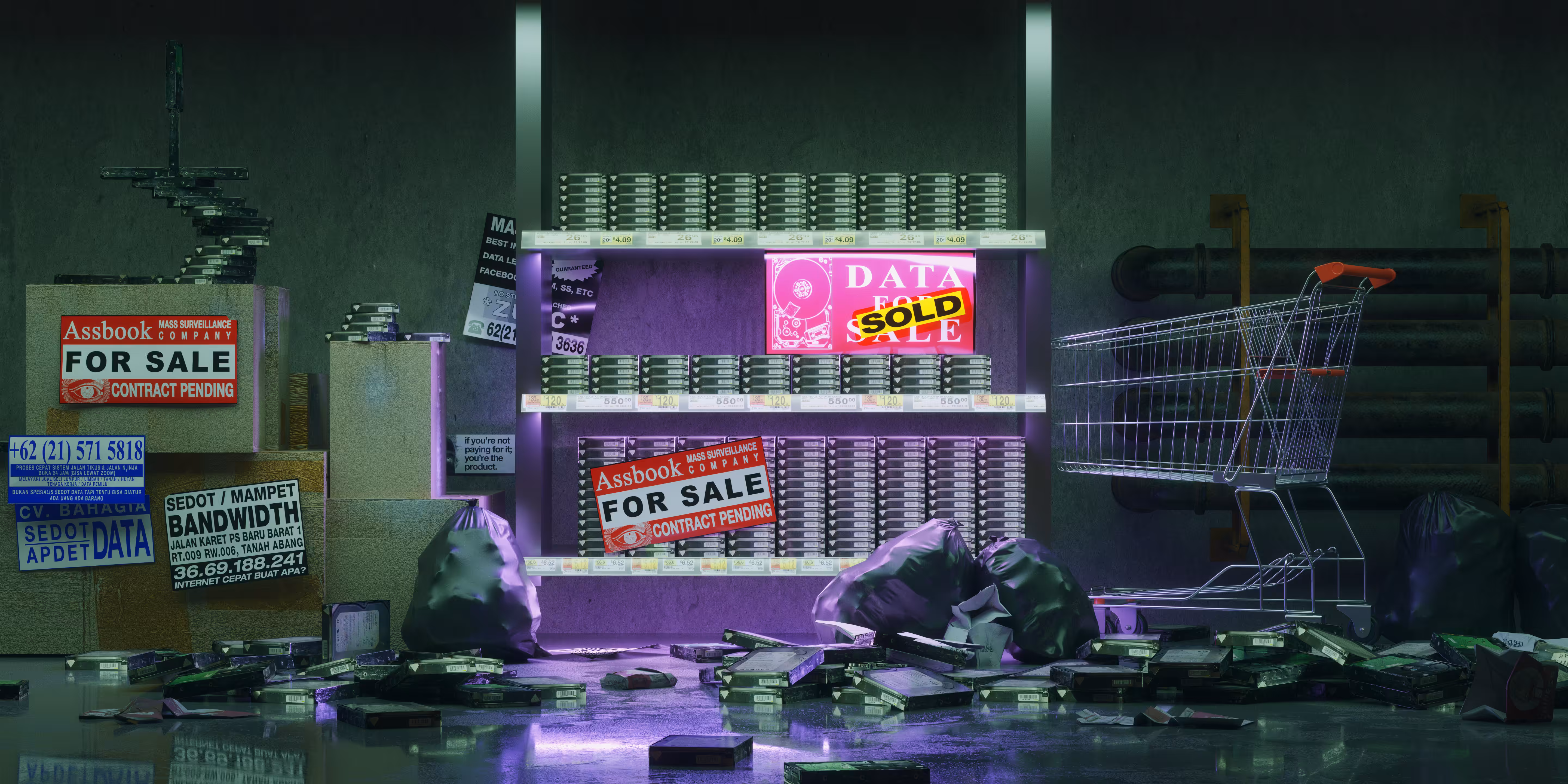 WINDOW SHOPPING AT NIGHT