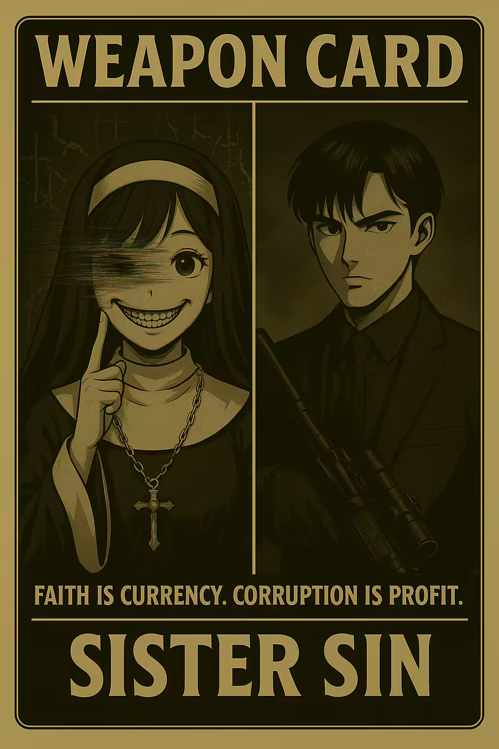 Weapon Card: Sister Sin — Chains of Faith