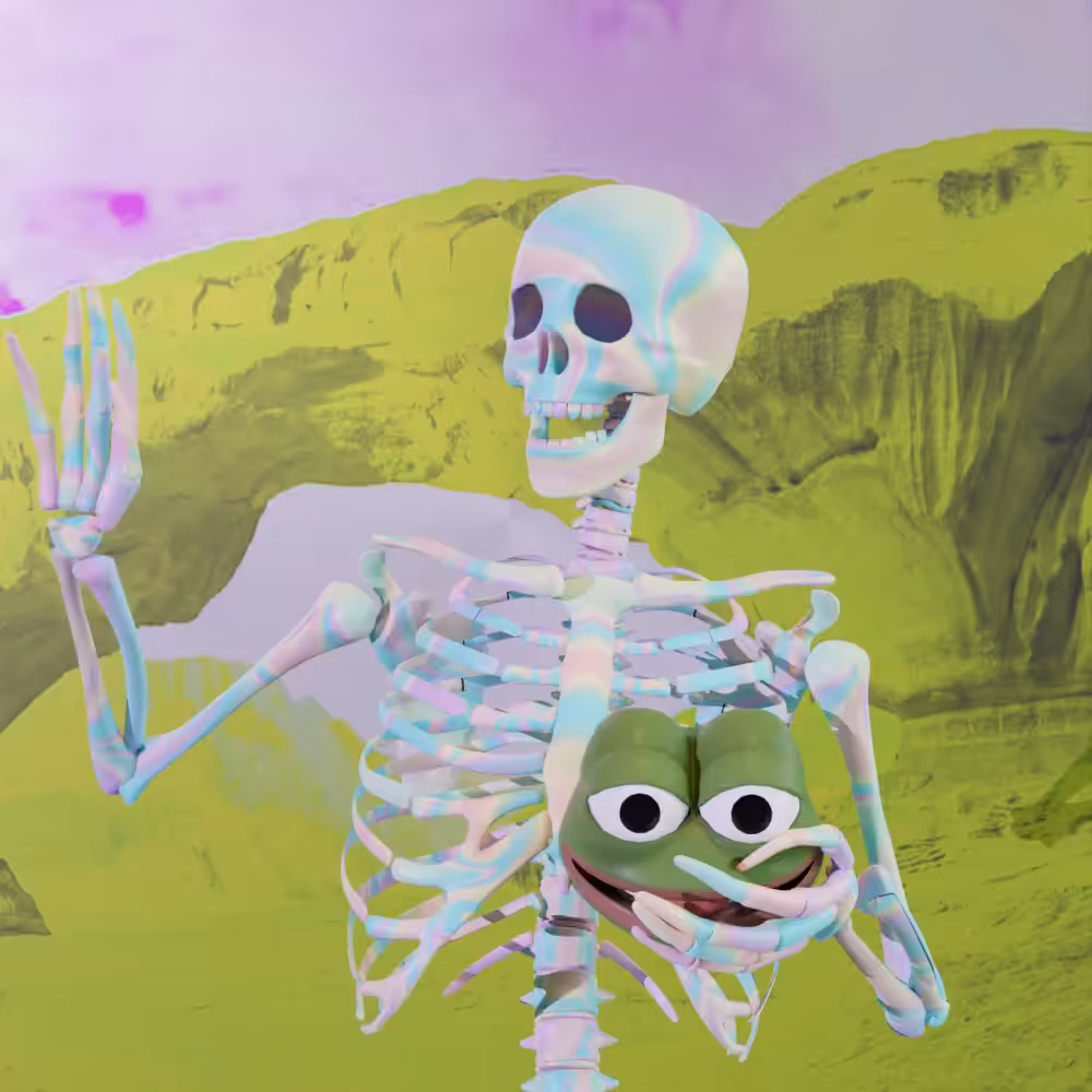 Sketchy Skelly & Pepe