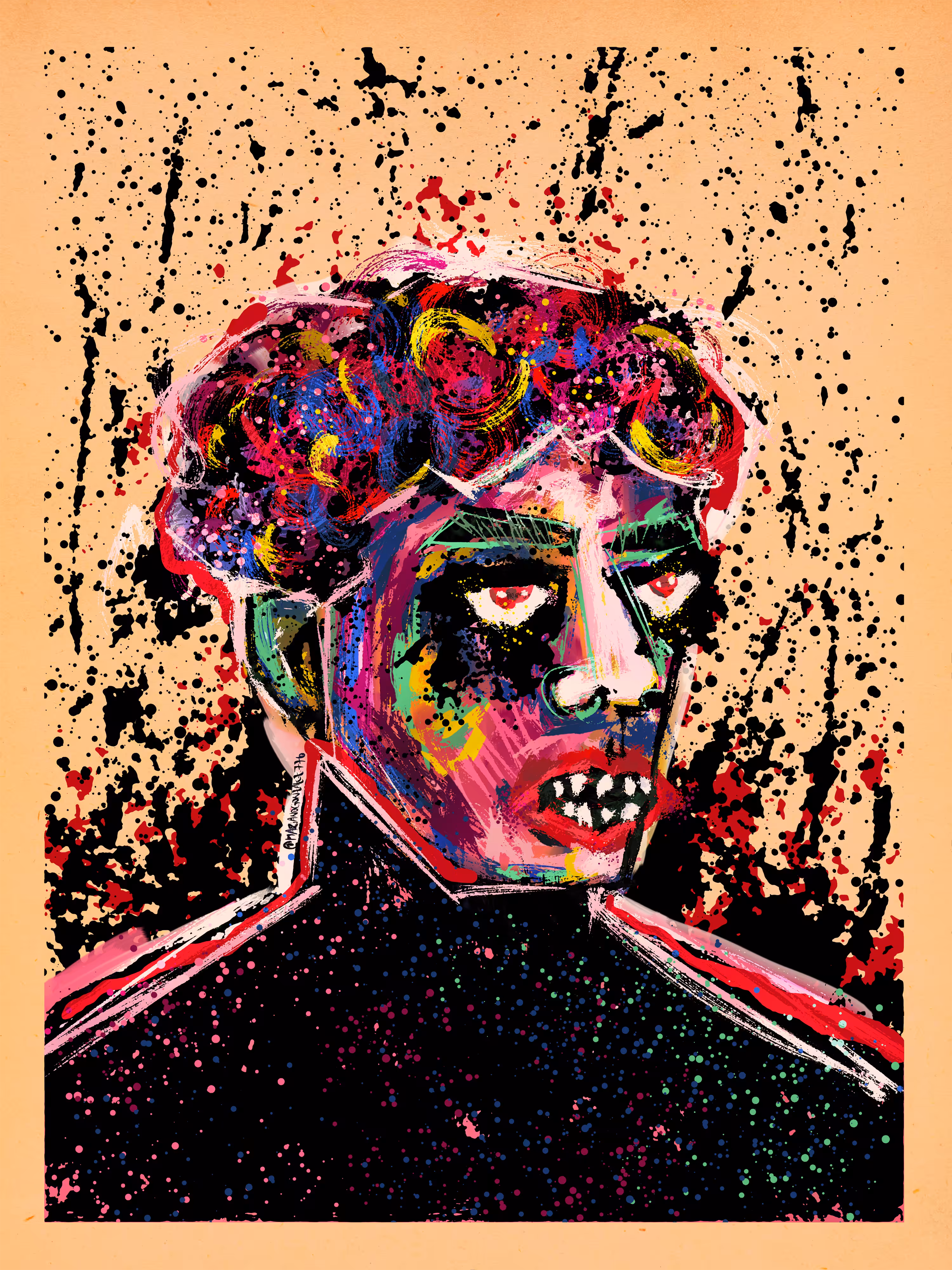neo-expressionist Airs: HeartBreakers Collection: HB#15
