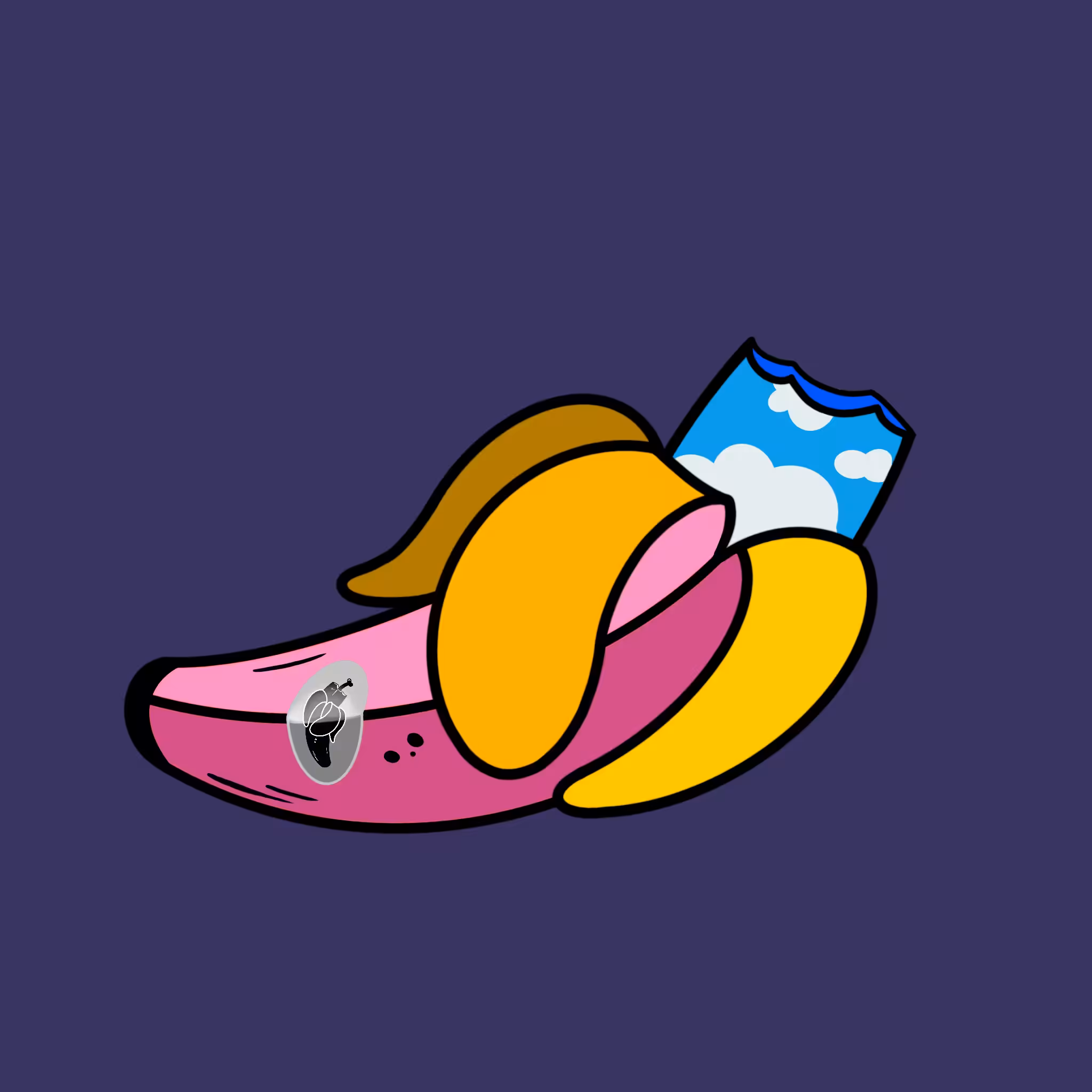 Bones and Bananas #7648