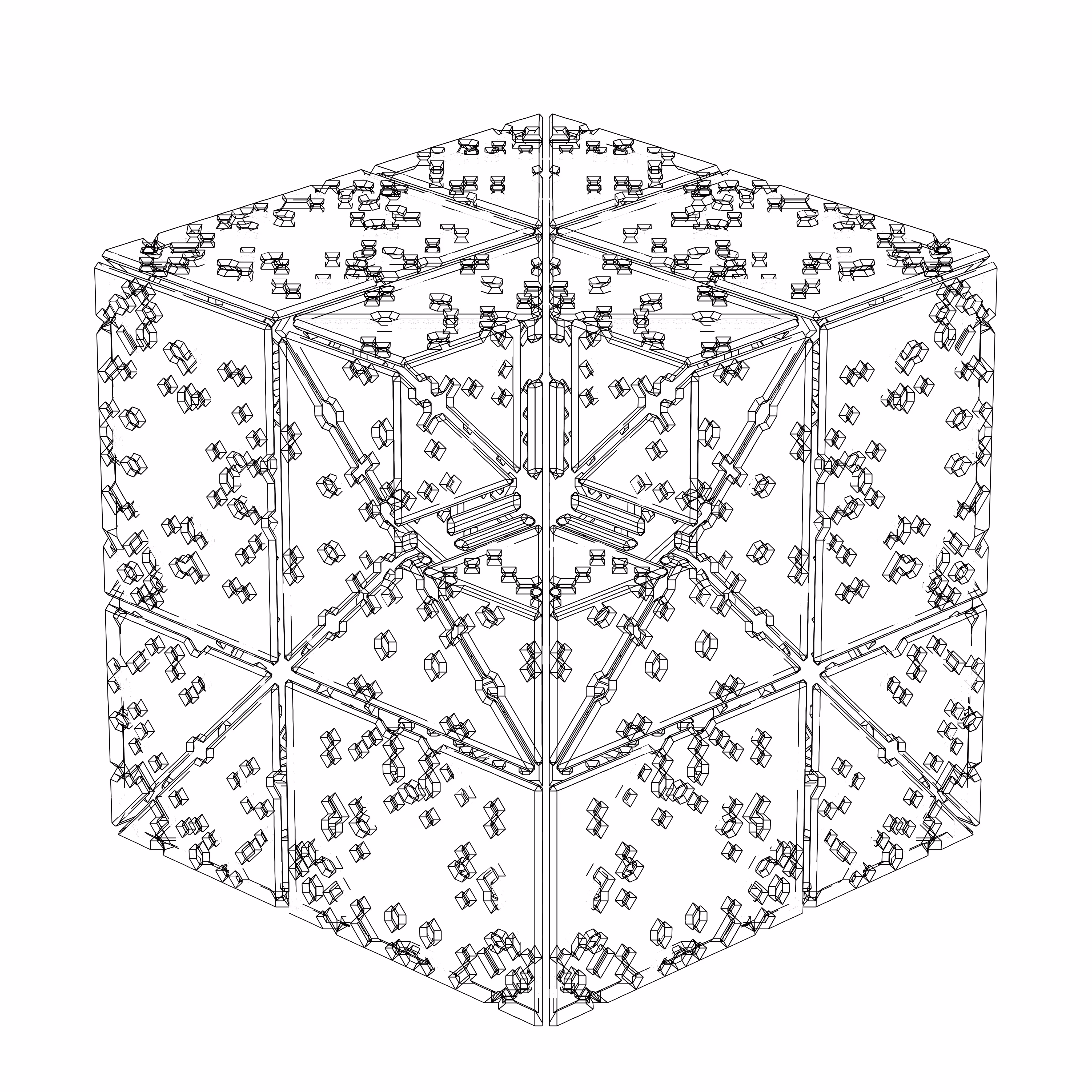 LL21 Alien Art Cube #993