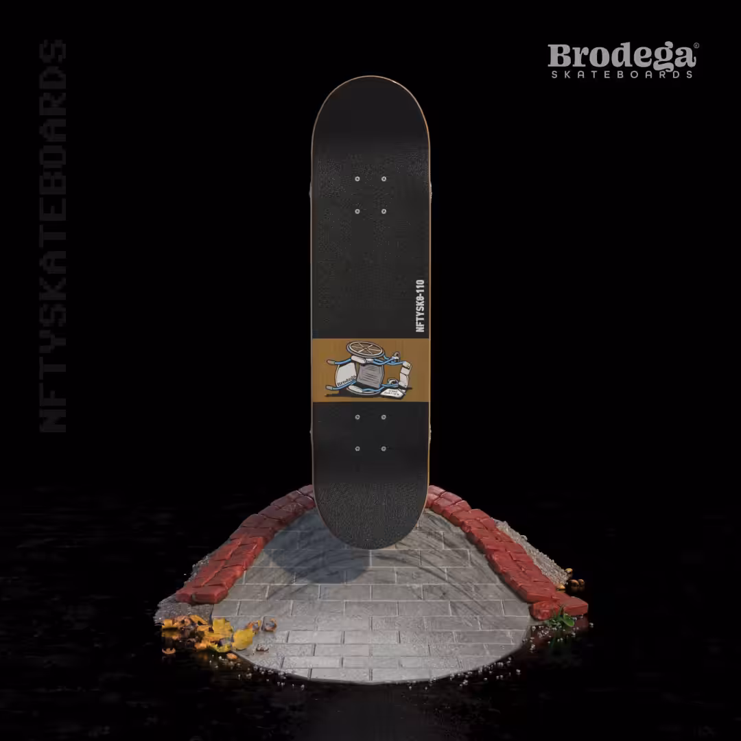 nftyskateboards NFT#110 - Brodega "Spot Check"