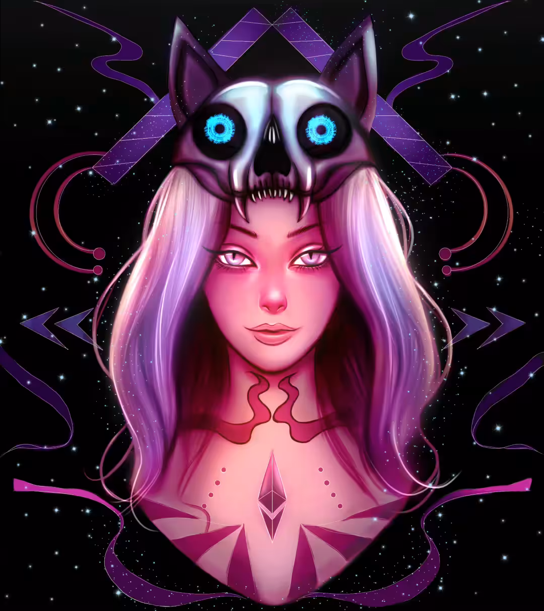 Cat lady in the galaxy
