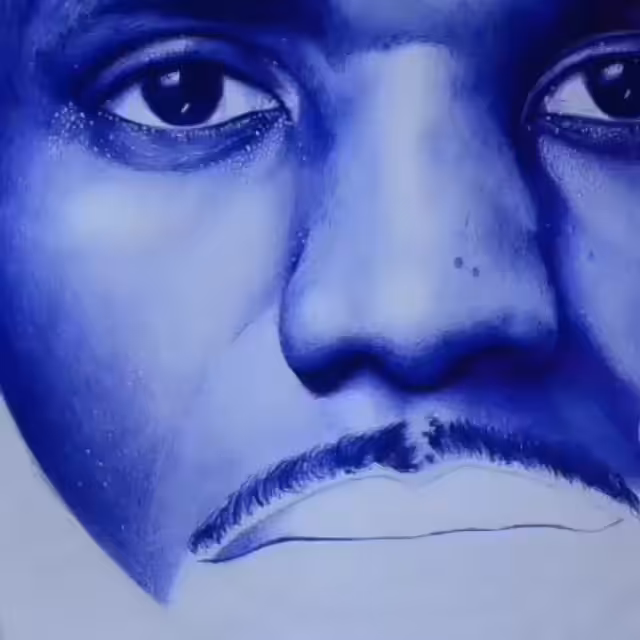 Ballpoint Pen Drawing of LEBRON