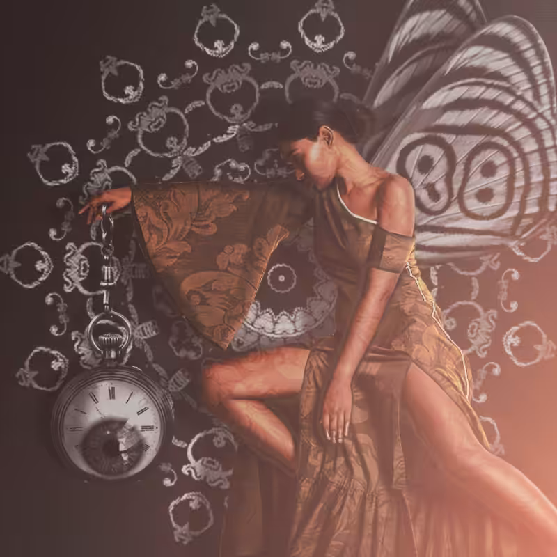 Time morphs into itself. #1