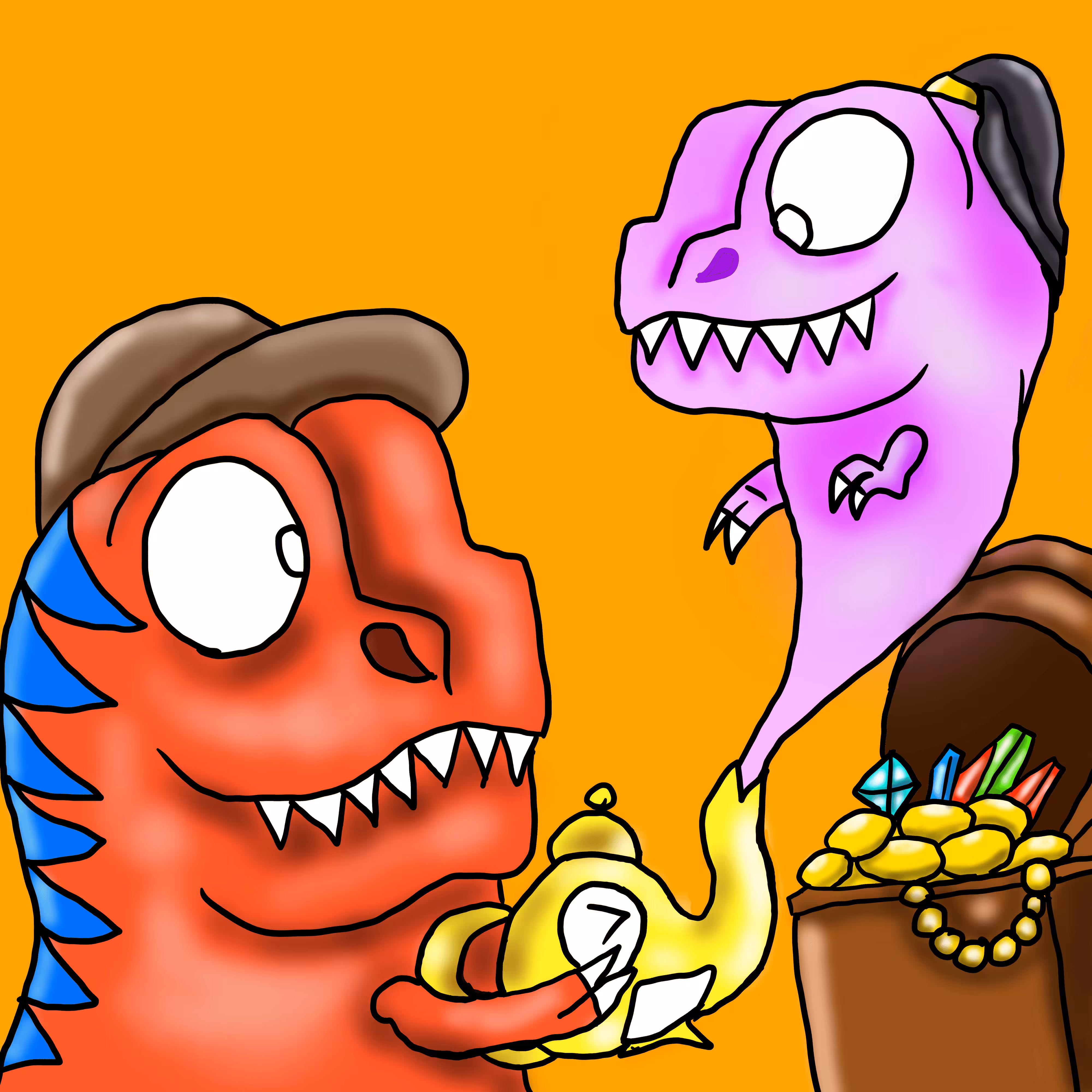 Silly T-rex & friends: Silly Trex & friends 89