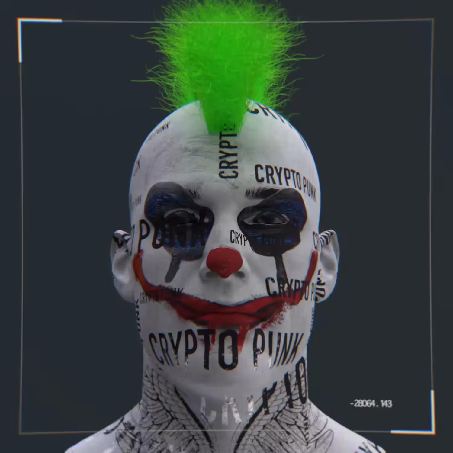 Crypto Punk Mugshot #1