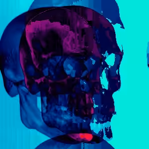 Glitched Skull #004