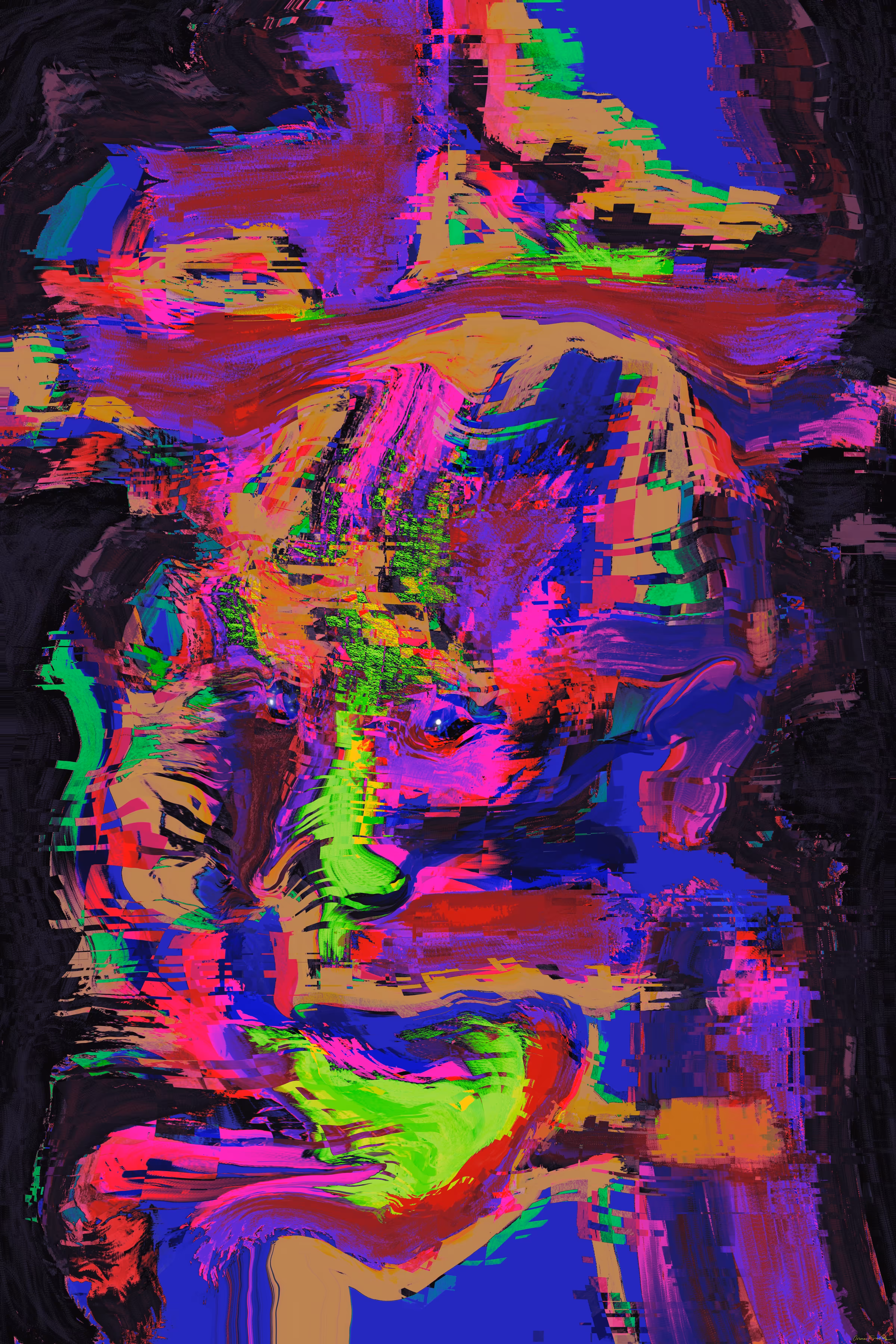 Donnie Fresher Faces: Glitch man Focker 