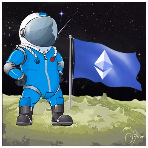 PlanetVisitor: Ethereum Flag Waving on Saturn #3