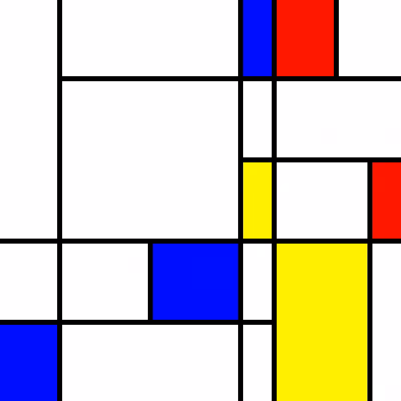 compositioninredblueandyellow.art, (NFT) #29