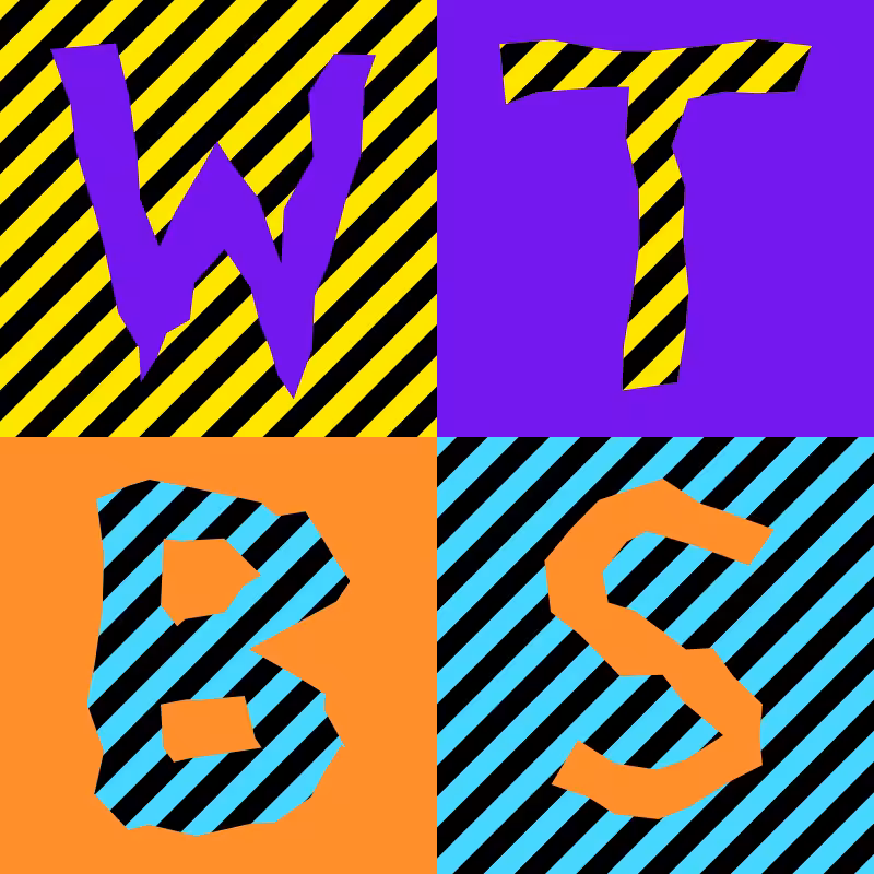 Waiting To Be Signed Logo with Wobbles #108