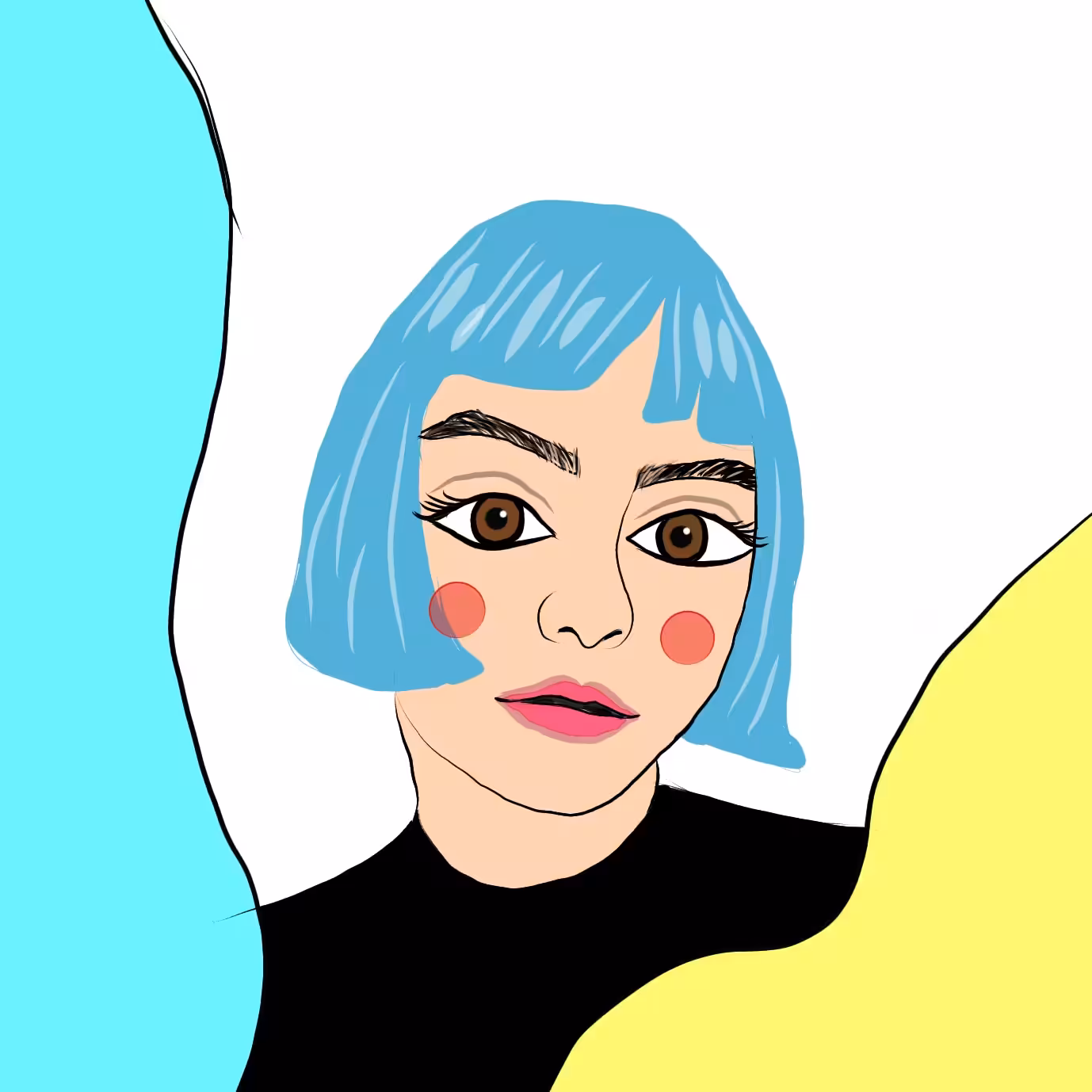 painting: girl #3