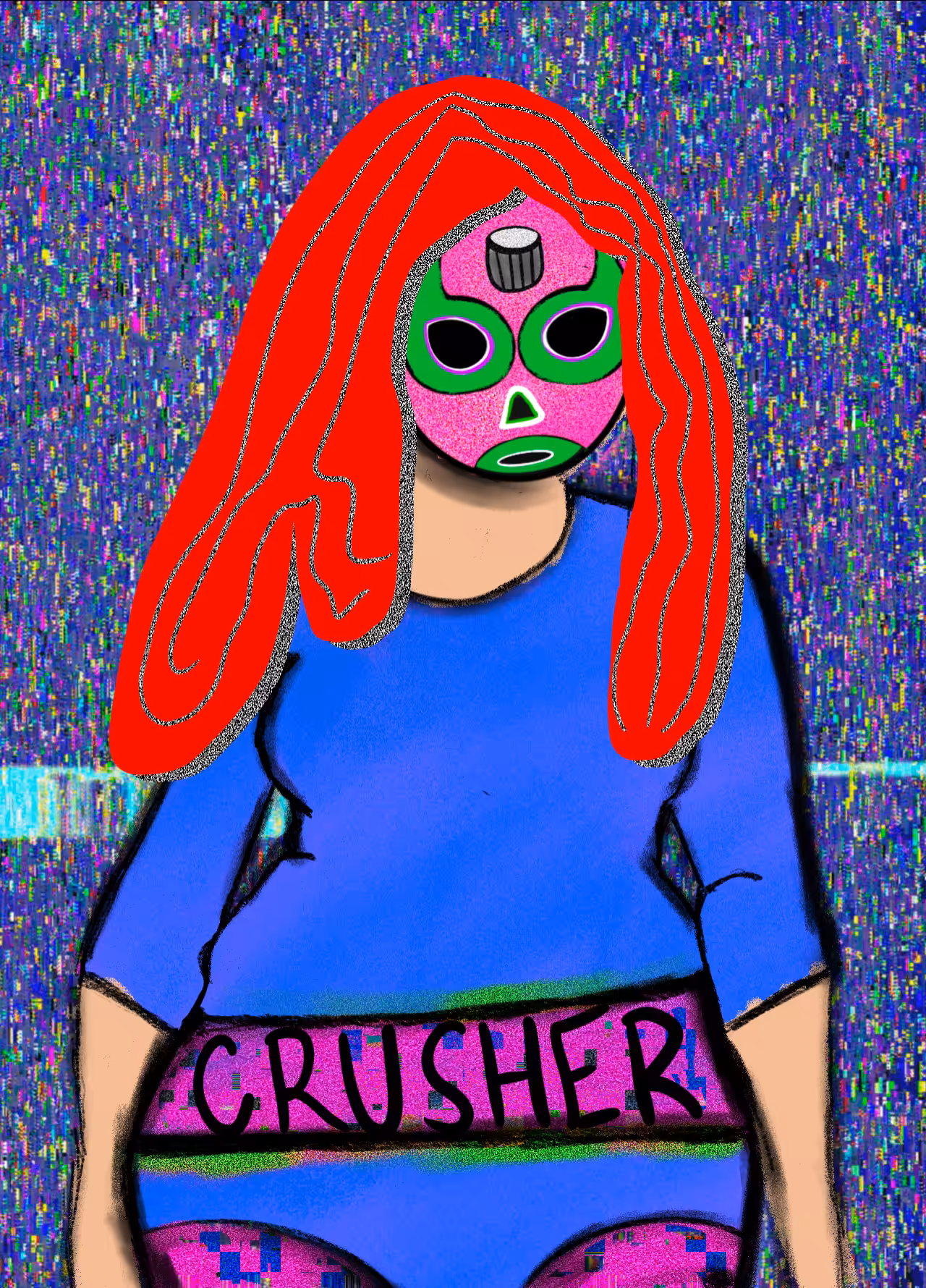 NFT luchadora #113