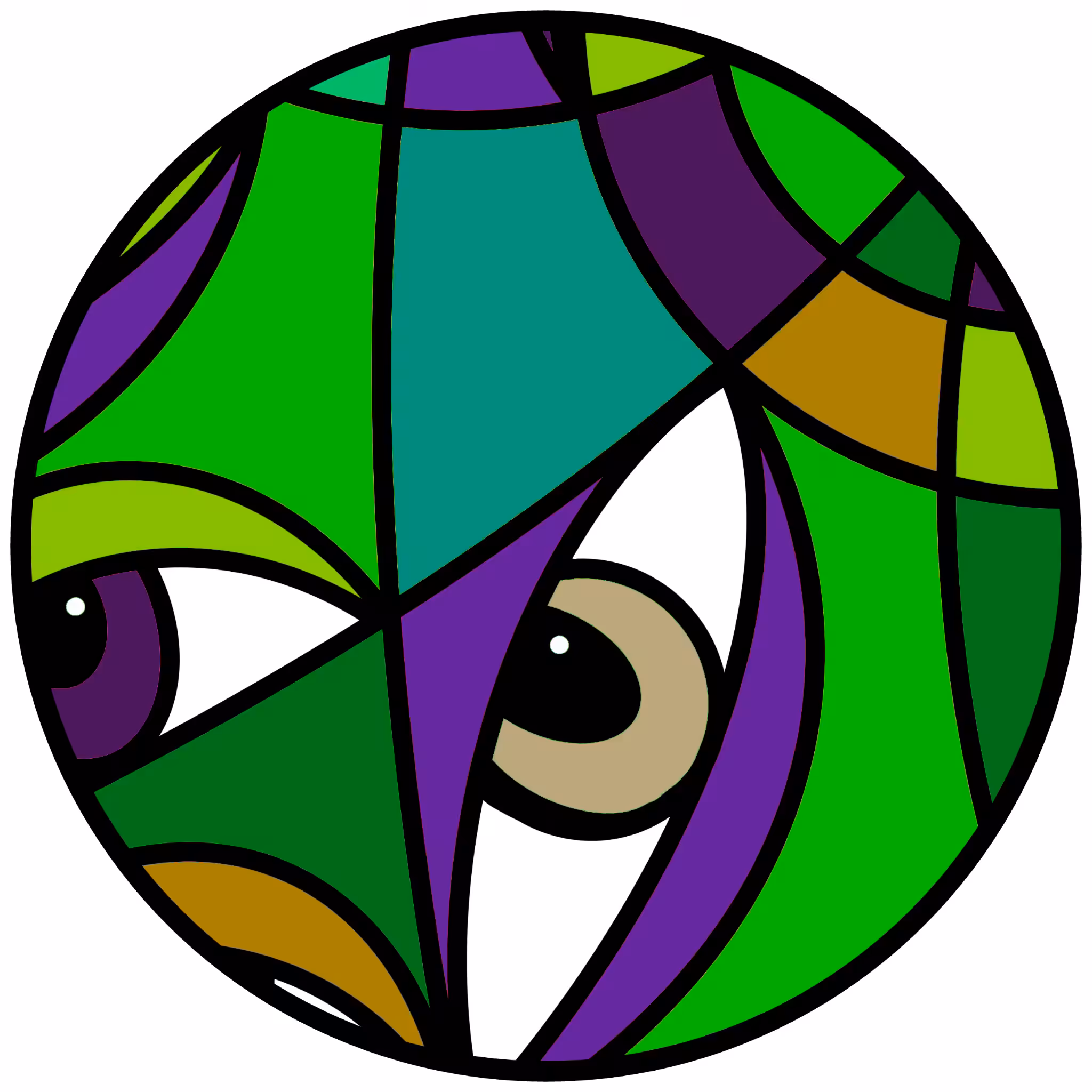 Cubist Circle 163