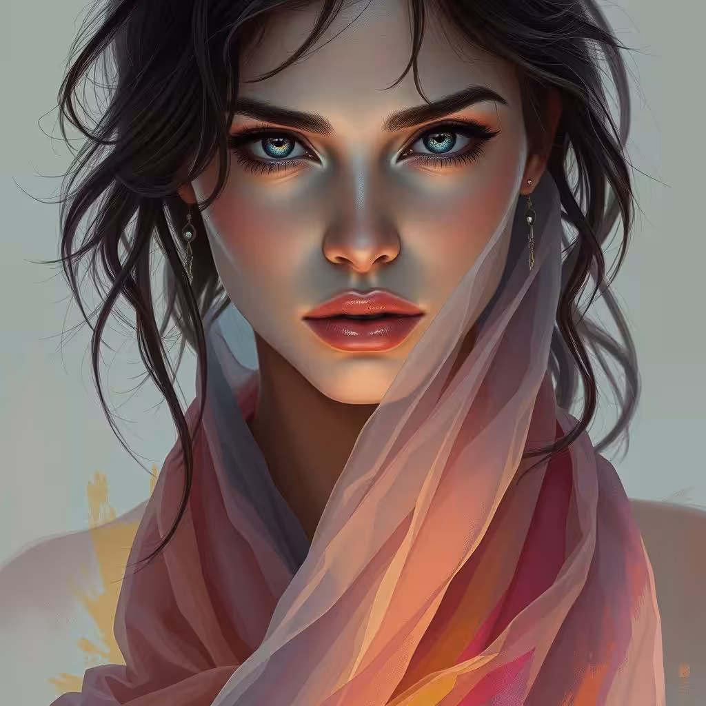 Art by J: You see her