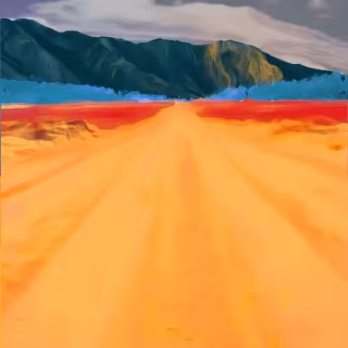 Generated Glitch Landscape #132