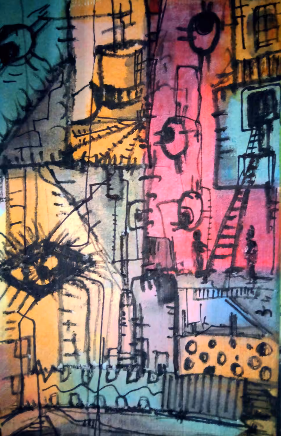 Art H2O Sketches 2023: Big City Life, Sketches #NFT