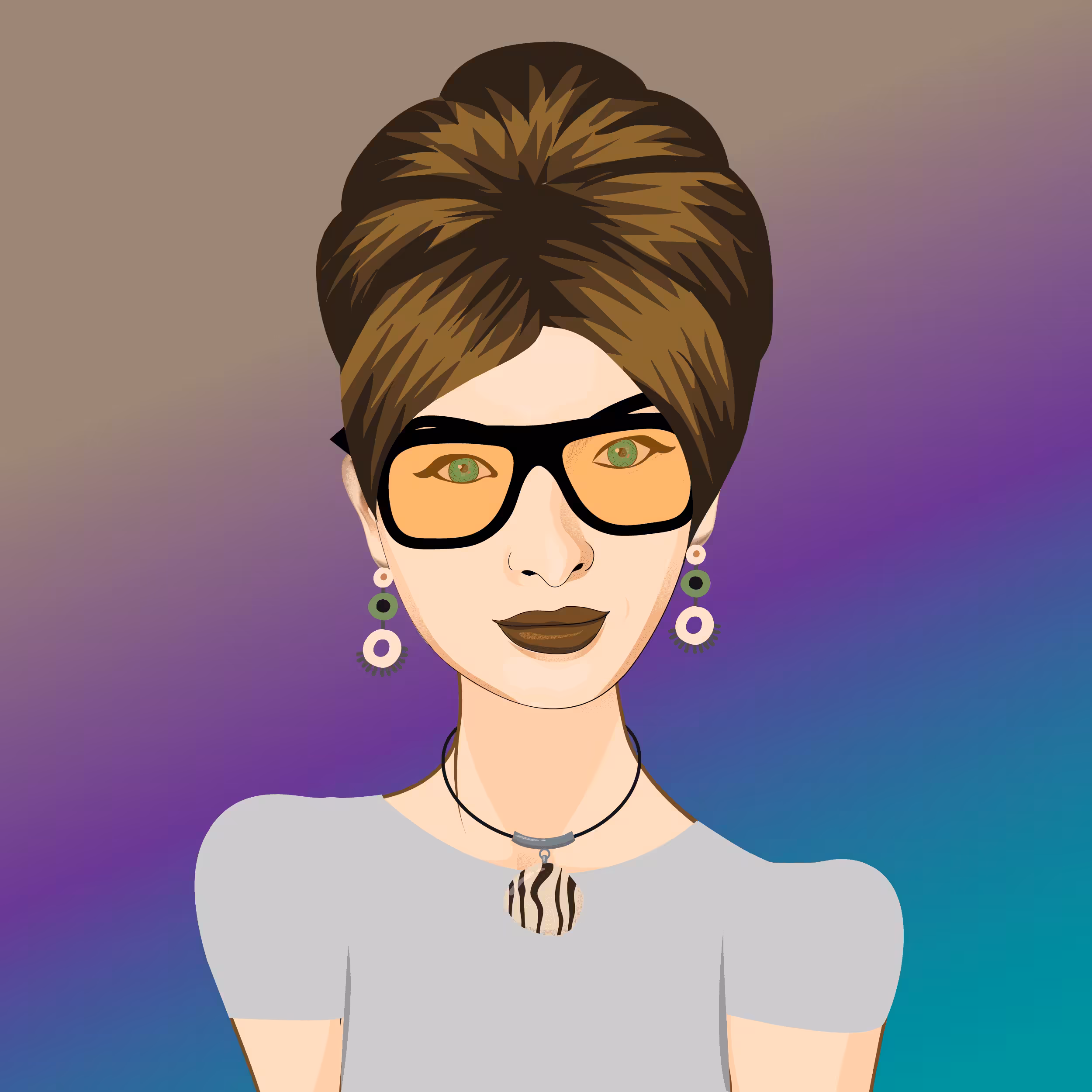 Cool Lady #1998