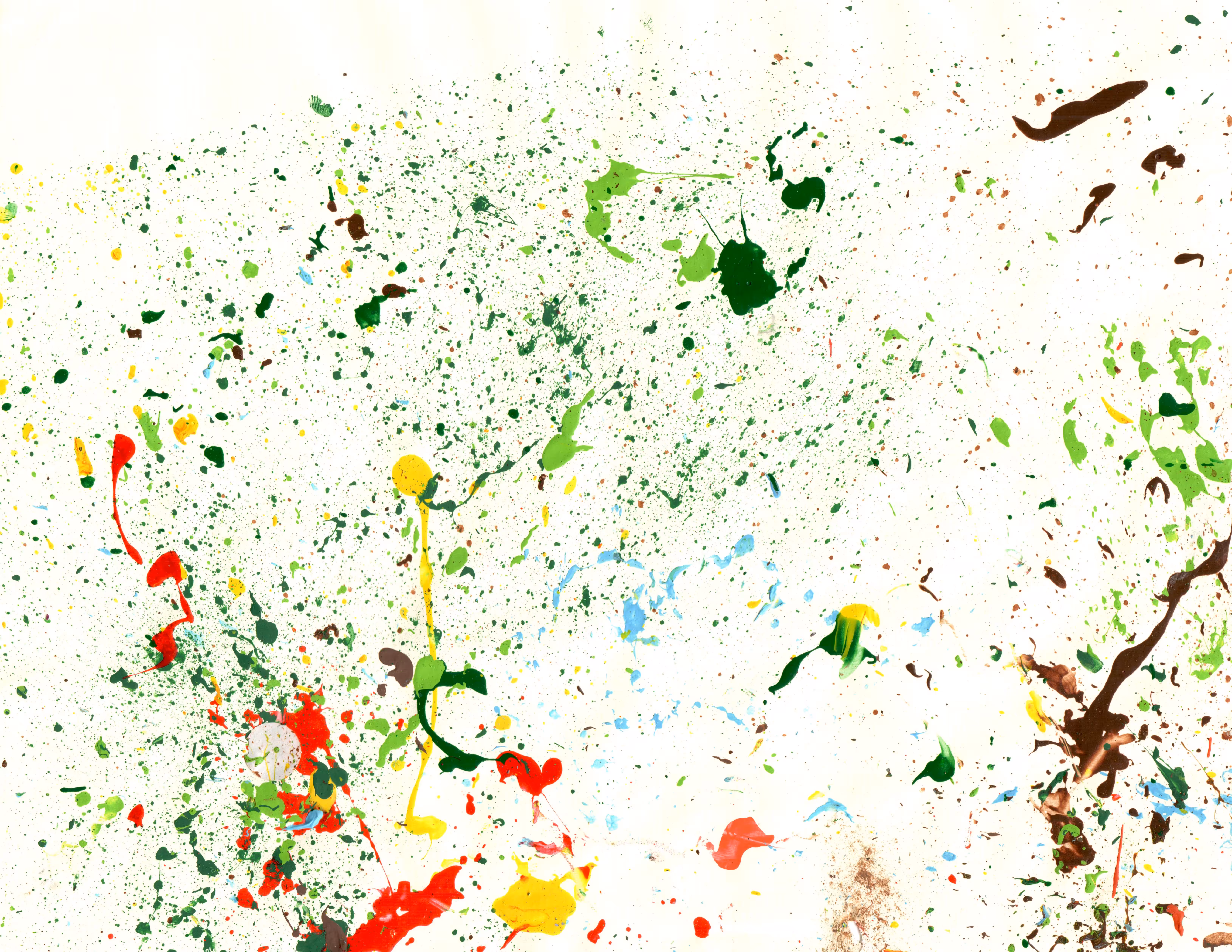 Air Rifle and Tempera Paint on Paper 30