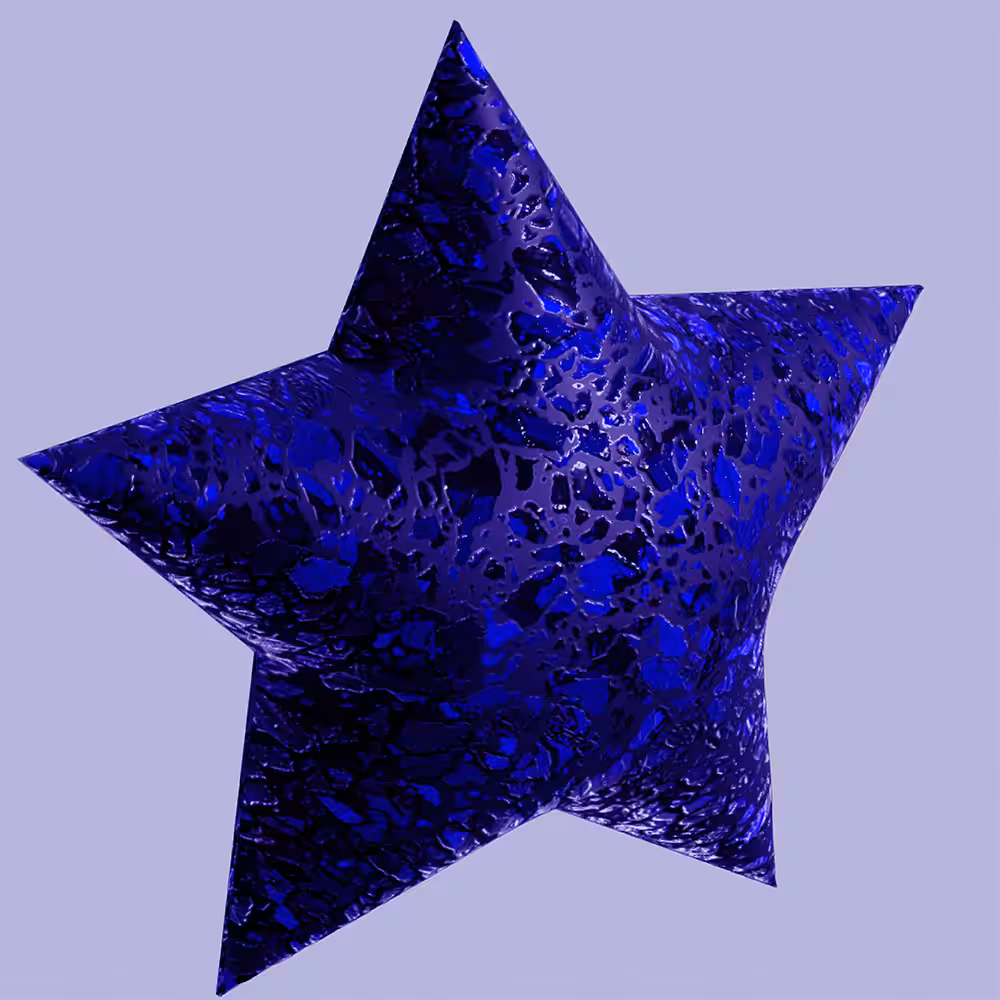 3d stars collection