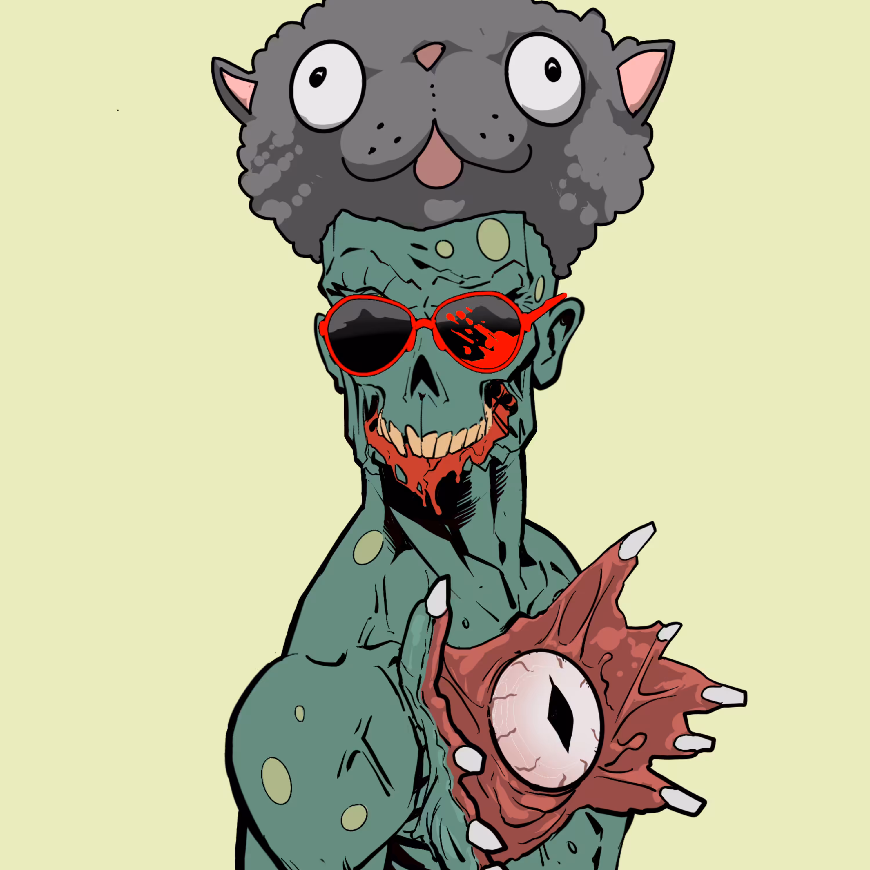 GlieseZombiesPFPs: GlieseZombiePFP #7