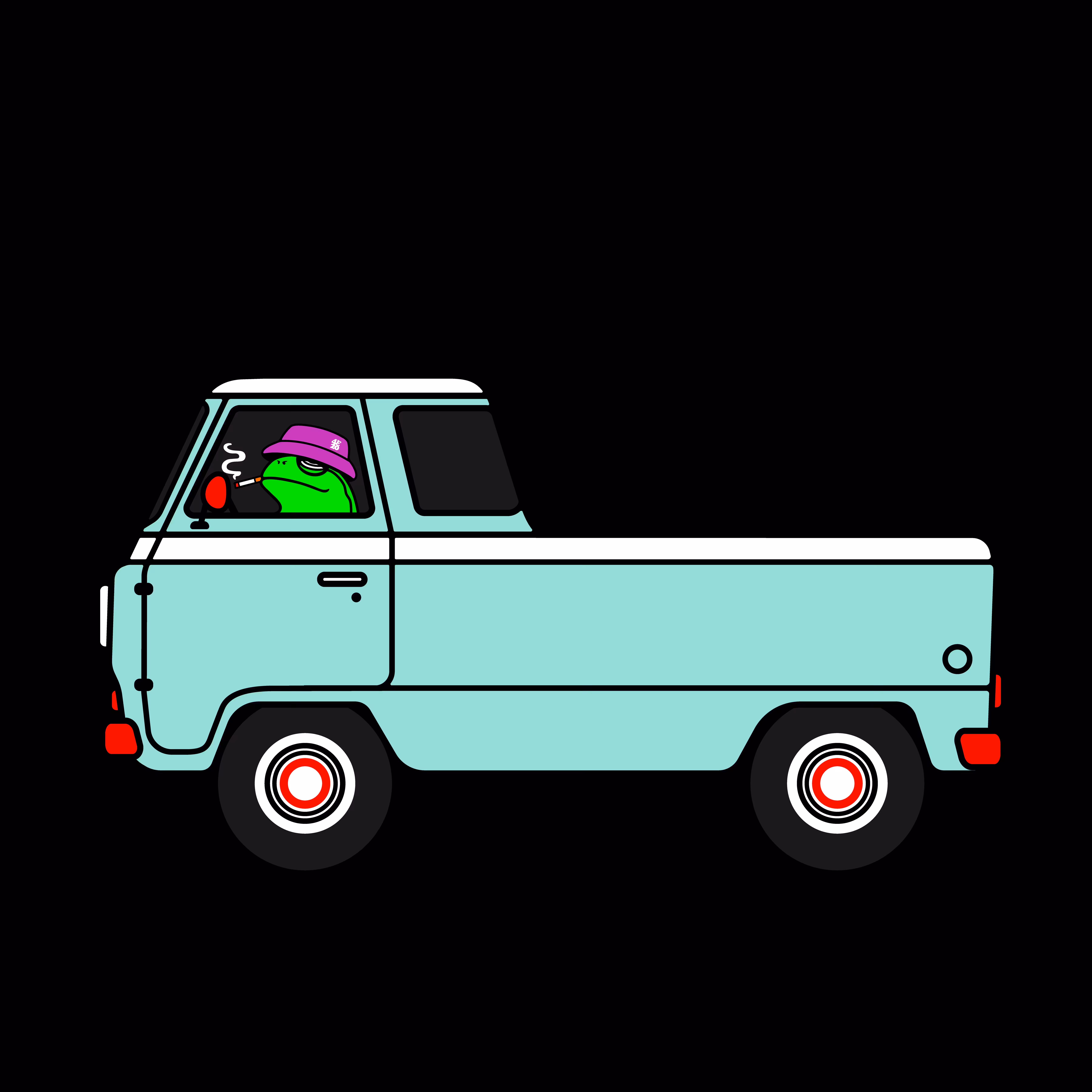 Lazy Frogs On The Road #065