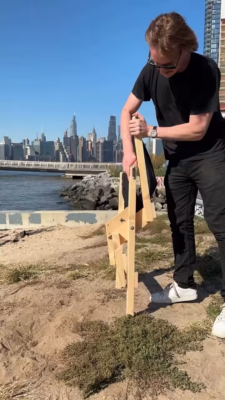 Park folding chair V1 prototype