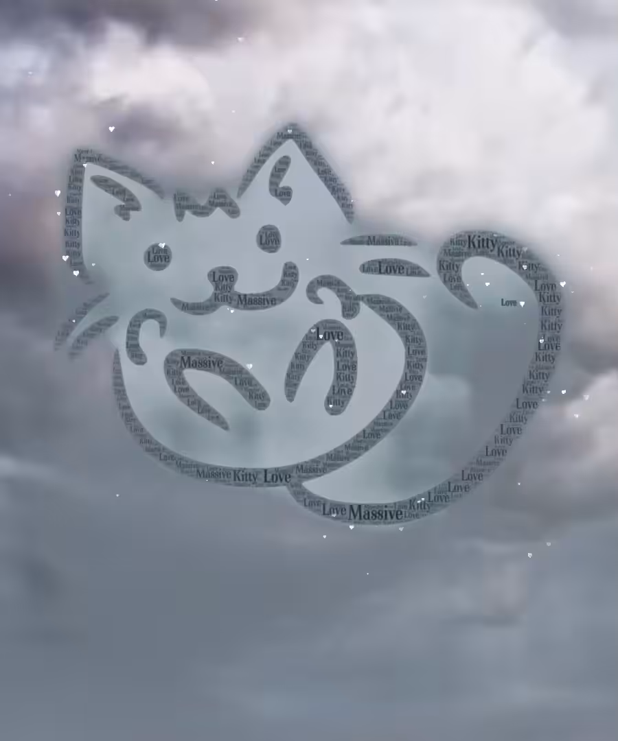 Massive Kitty Love - Poem Title