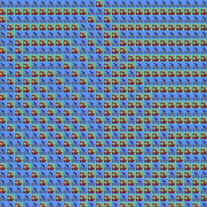 Elementary Cellular Emoji Automata #340