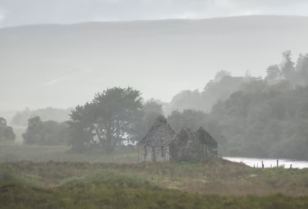 Derelict Cottage, Sutherland, Scotland