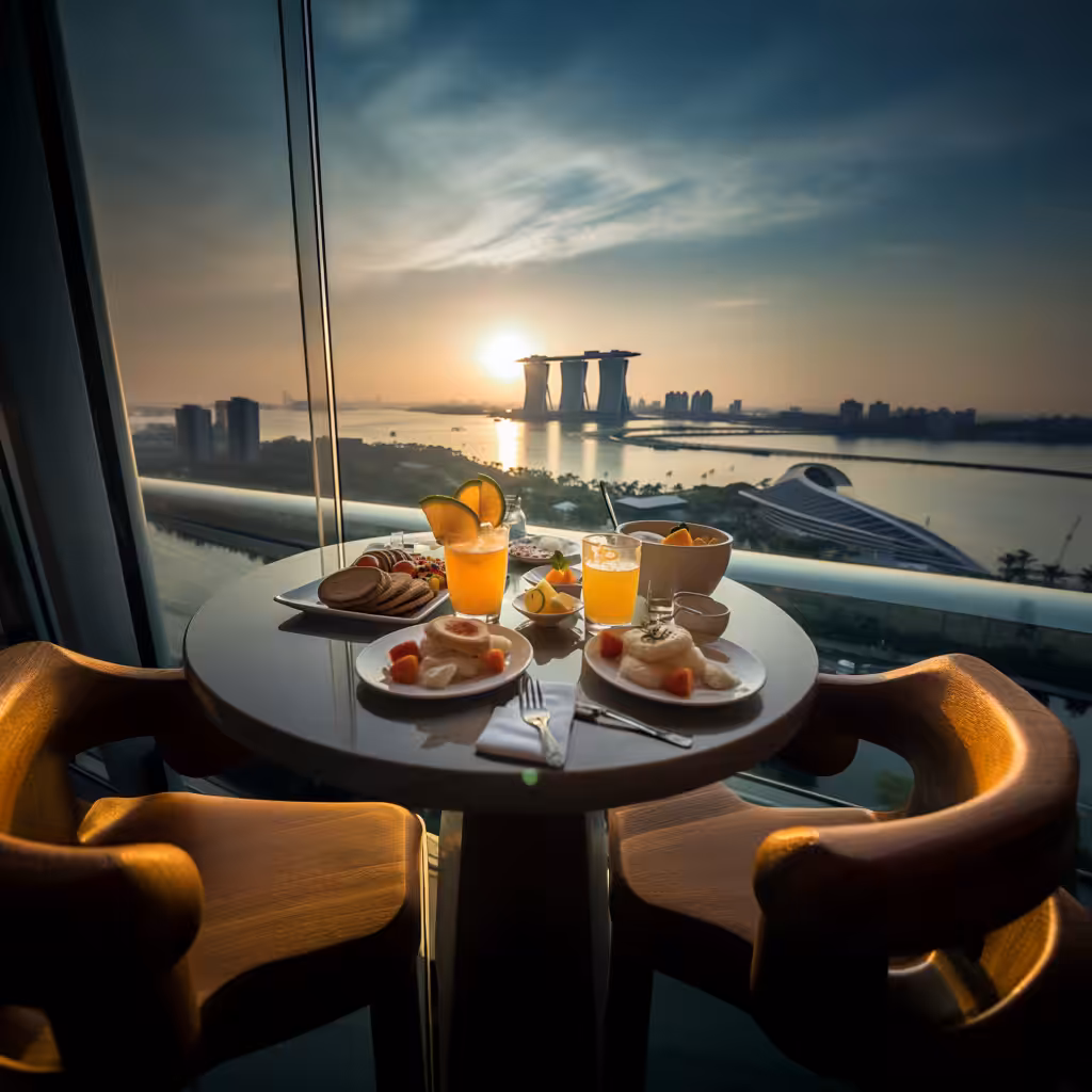 Breakfast in Singapore