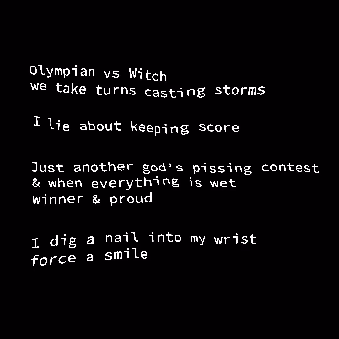 Olympian vs. Witch