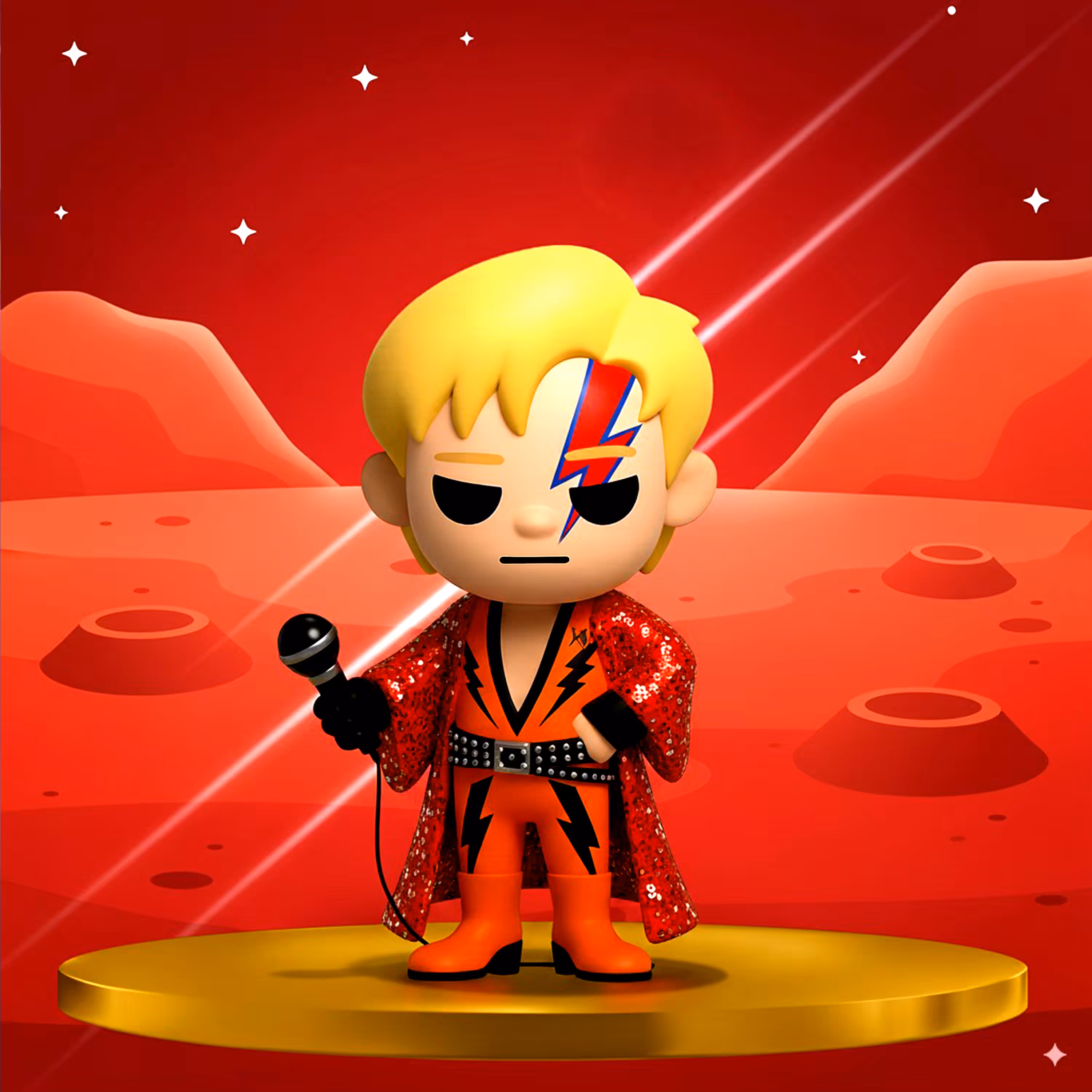 Driver to Mars - Ziggy Stardust