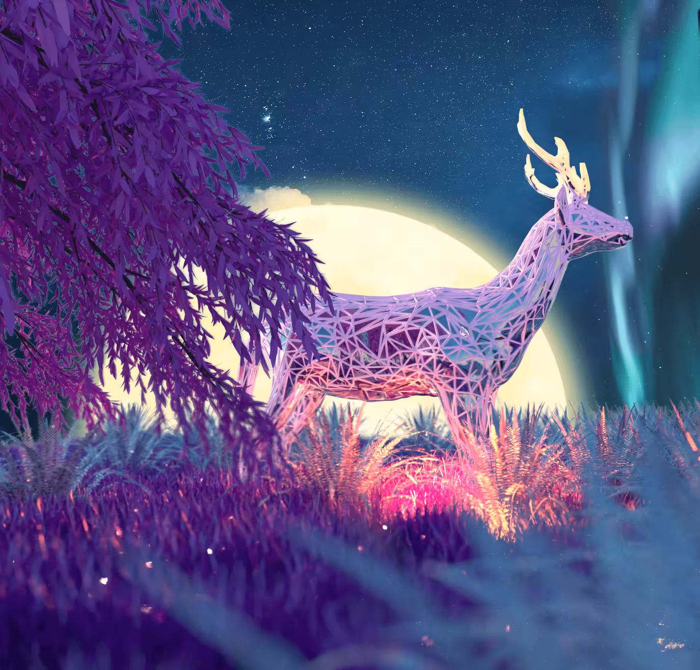 illuminated