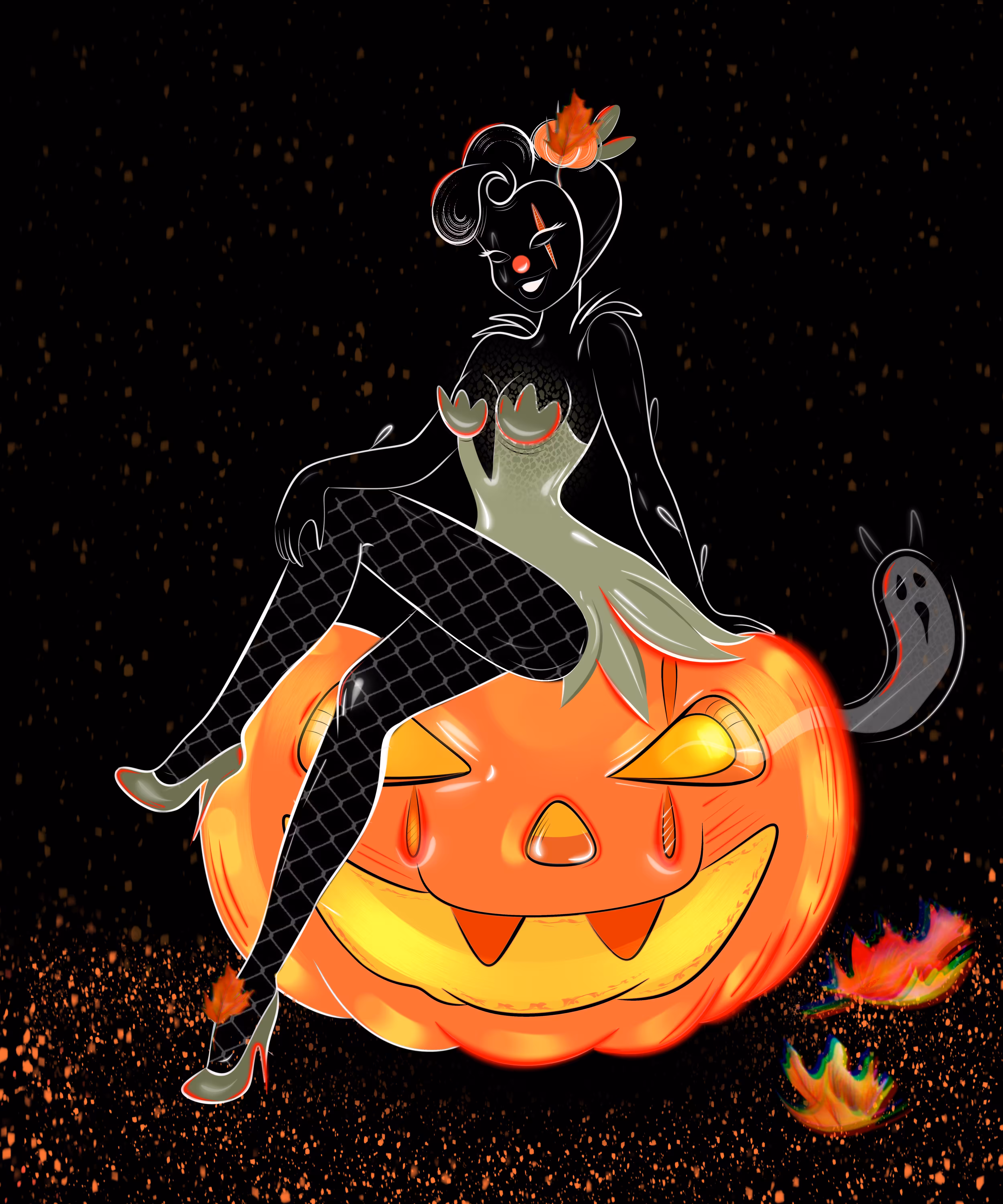 Midnight Pumpkin Queen 🎃